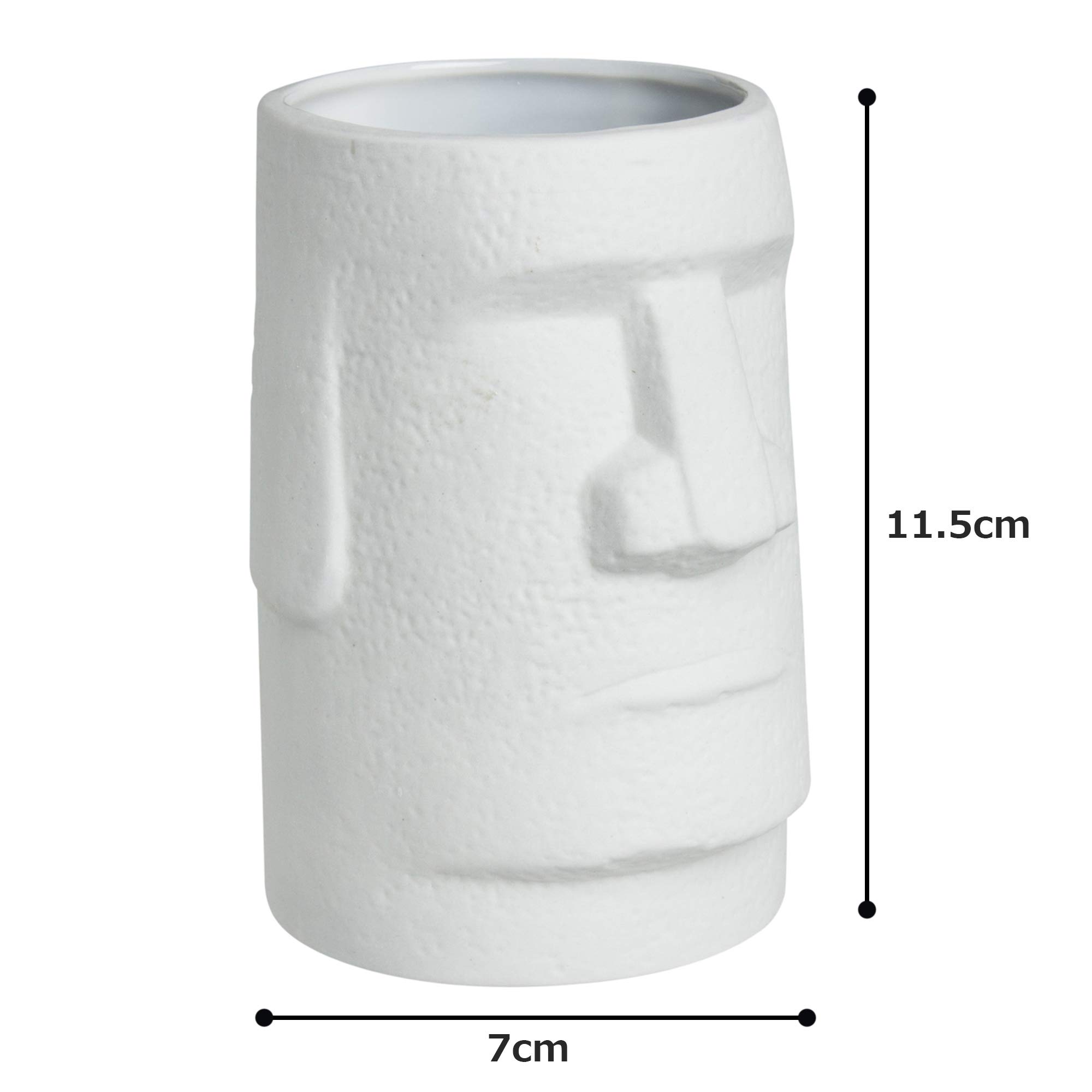 Amazon.co.jp: サンアート おもしろ食器 「 モアイ像 」 タンブラー